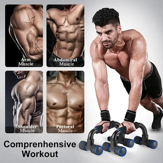 Non-slip Push Up Stand Home Fitness Power Rack Gym Handles Pushup Bars Exercise Arm Chest Muscle Training Bodybuilding Equipment