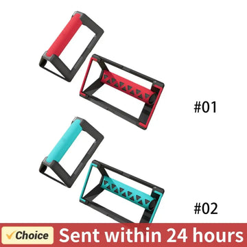 2Pcs Push-up Stand Push Up Bar Non Slip Workout Stands Heavy Duty Push Ups Rack Ergonomic Gym Exercise Equipment