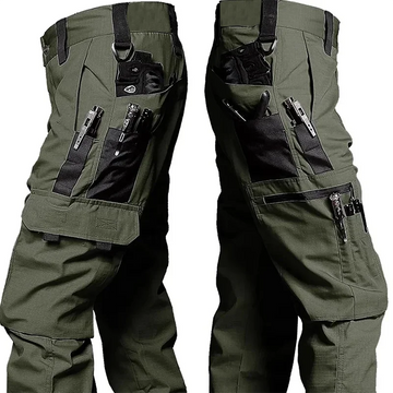 New Tactical Work Pants Men Outdoor Cargo Trousers Multi-pocket Waterproof Pant Autumn Spring Outdoor Workwear Hiking Trousers